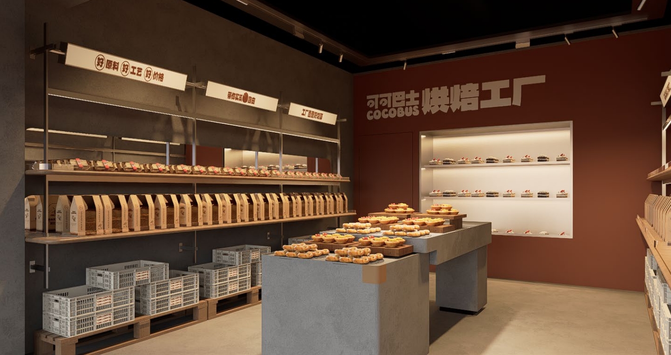 烘焙店案例——可可巴士烘焙工厂(图5)